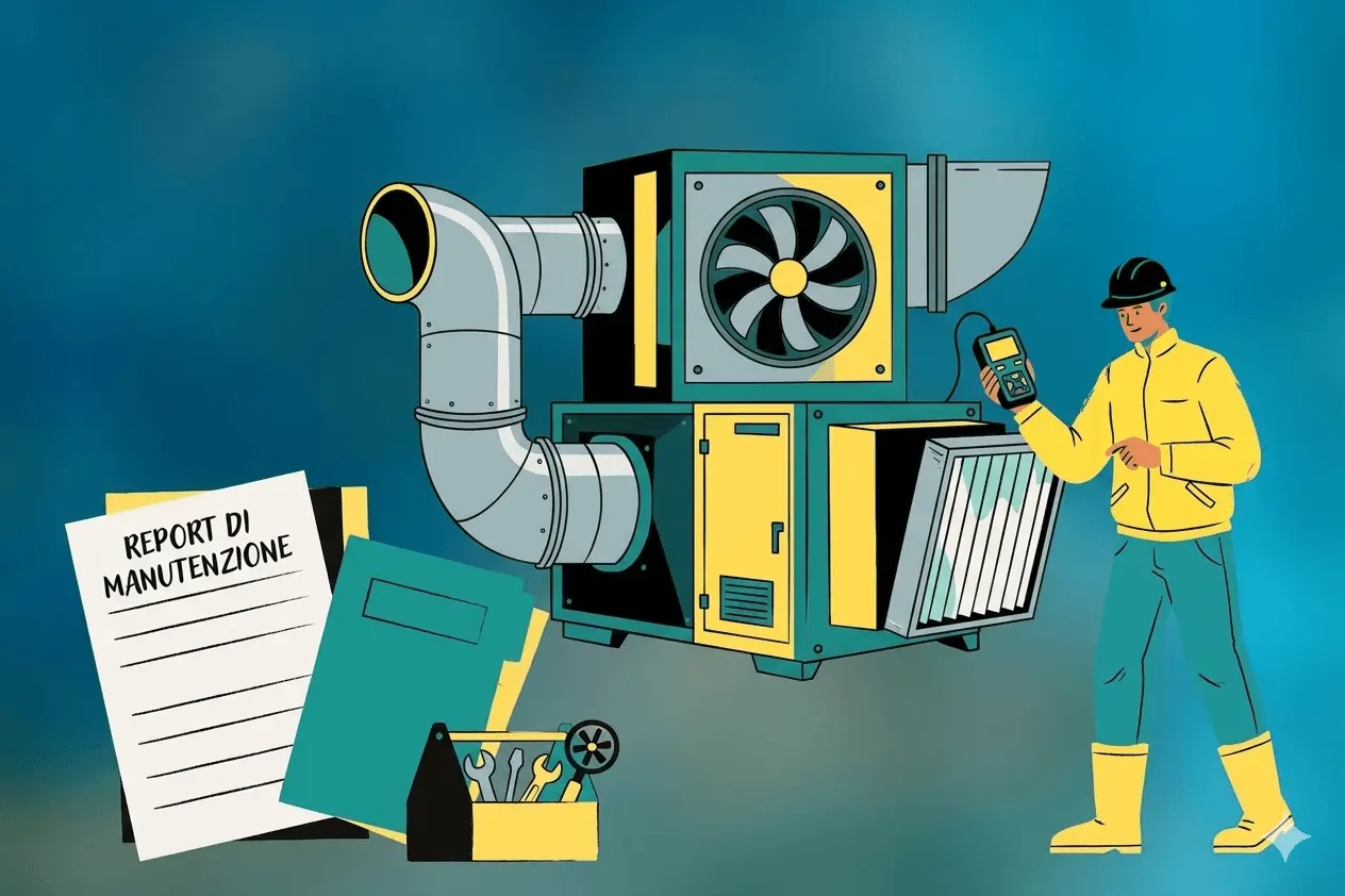 Magazzino ricambi ventilatori e motori industriali Genair