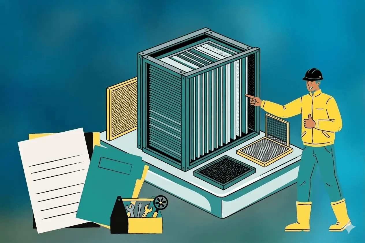 Centralina abbattimento fumi e odori cucina commerciale